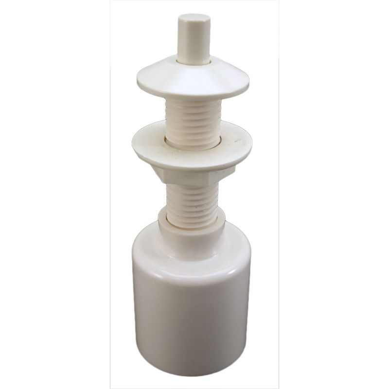 Air Button Pres Trol Long Stem High Volume White